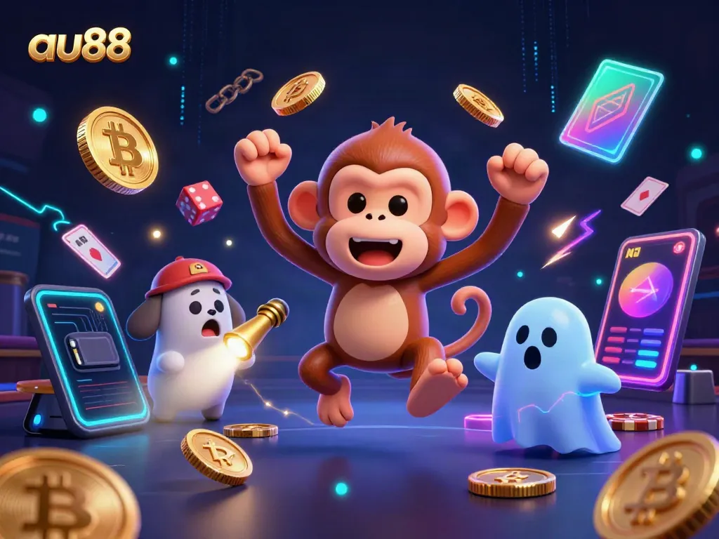 Engage with the captivating world of au88's haunted casino filled with golden treasures.